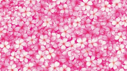 Obraz premium Tropical Pink Plumeria, Frangipani pattern (background) - Asian flower.