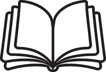 Book Icon Silhouette