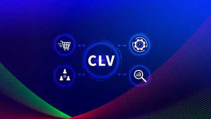 CLV, Customer lifetime value concept, Increasing CLV marketing strategy planning, measure of average customer revenue generated over their entire relationship with company.