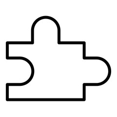 Obraz premium Puzzle Icon