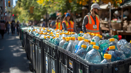 Engaging Recycling Event Unveils Trash Management Techniques and Promotes Garbage Reduction in Urban Areas