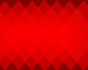Red mosaic geometric abstract background