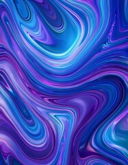 Obraz premium Seamless Gradient Blue-Purple Texture