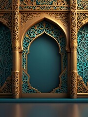 Obraz premium window in the palace