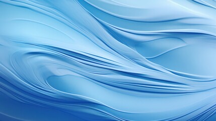 Fototapeta premium An abstract blue texture design with soft, flowing waves and detailed, ornate patterns, resembling rippling surfaces in a calm and modern artistic style. 