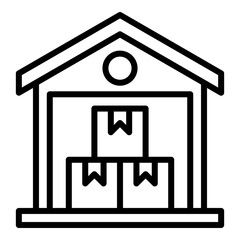 Warehouse Icon