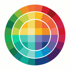 Fototapeta premium background with colorful circles