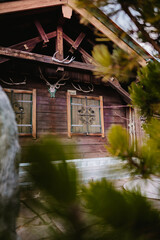 mountain cabin