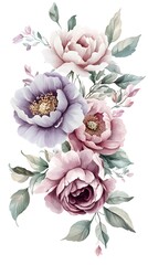 Elegant vibrant floral design. Perfect for invitations, greeting card