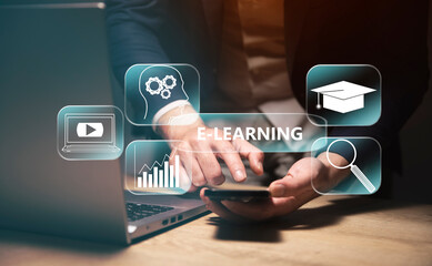 E-learning online education training webinar