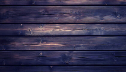 Fototapeta premium Dark Blue Horizontal Wooden Planks Background Texture