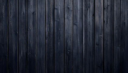 Dark stained vertical wooden plank wall