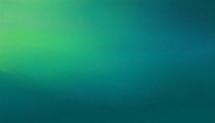Obraz premium color gradient blue green background grain grunge noise texture abstract teal green color wallpaper
