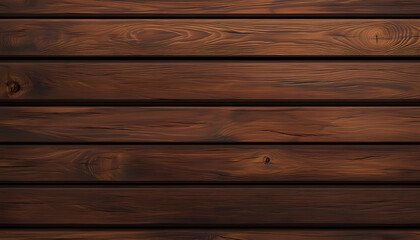 Obraz premium Dark Brown Wooden Planks Background Texture