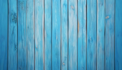 Obraz premium Blue painted wooden planks background texture