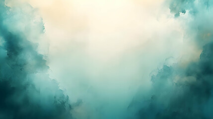 Teal Abstract Background Illustration