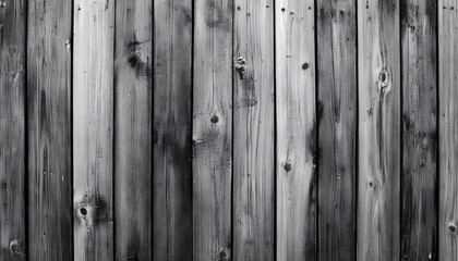 Naklejka premium Weathered gray wooden planks background texture