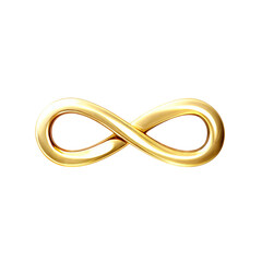 Golden Infinity Symbol: A timeless and elegant symbol of endless potential and the interconnectedness of all things. The gleaming gold finish adds a touch of luxury and sophistication.  