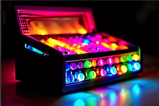 91 lite brite toy that creates illuminated designs by placing co
