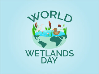 Celebrating Nature’s Guardians Creative Visuals for World Wetlands Day