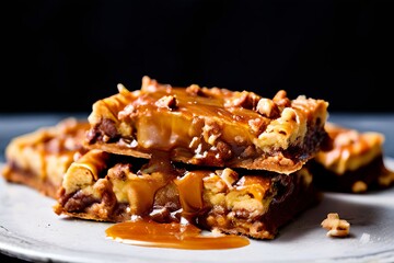 95 salted caramel pecan pie bars a portable version of the class