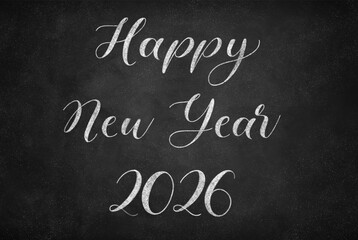 Happy new year inscription 