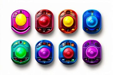 96 simon electronic game of memory skill with colored buttons an