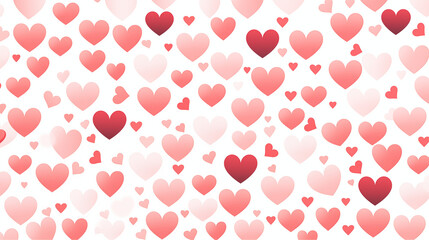 Elegant Minimalist Love Motifs in Seamless Pattern