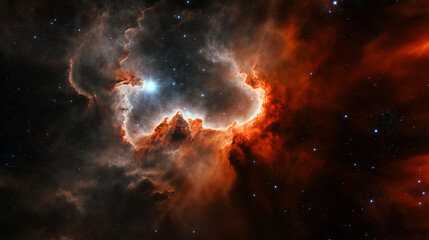 Fototapeta premium The light of distant stars.