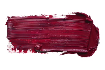 Red paint splashes, red ink splashes  isolated on transparent.