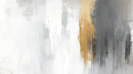 Naklejka premium Abstract composition with soft white background and faint pencil texture showcasing subtle gray and gold accents