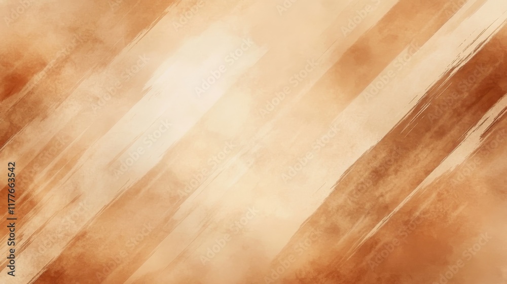 Poster soft pencil strokes create a soothing background in muted amber tones for artistic projects
