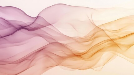 Abstract gradient of soft pencil strokes in gentle hues of purple and orange creating a soothing visual experience