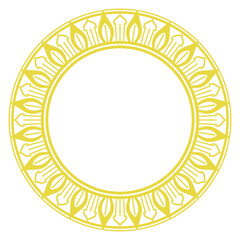 Islamic Mandala Circular Ornament