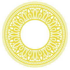 Islamic Mandala Circular Ornament