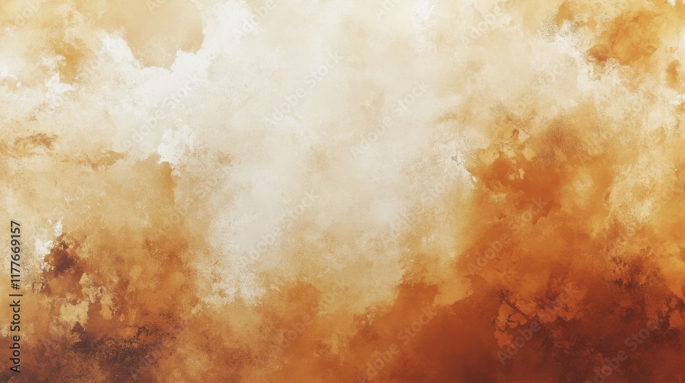 Aufkleber Abstract amber background with textured patterns for creative designs and visual art