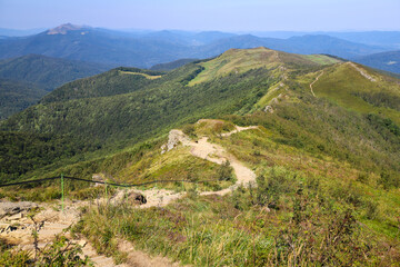 Obraz premium landscape in the Bieszczady mountains