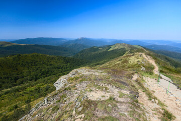 view from the top of the Bieszczady mountain © Jacek 