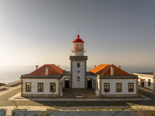 Farol Cabo Mondego, freguesia de Buarcos, municipio Figueira da Foz, distrito Coímbra, Portugal.