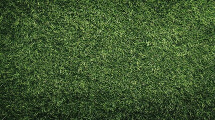 Obraz premium Freshly planted green grass backdrop with ample copy space ideal for banners or nature-themed projects. Perfect for gardening and landscaping concepts.