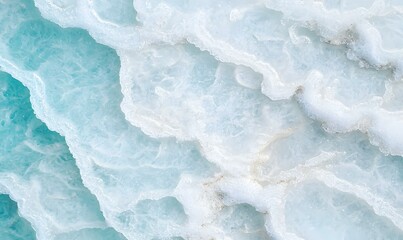 Obraz premium Intricate Frost Patterns on Glass, delicate crystalline designs forming unique shapes, shimmering in soft winter light, nature's artistry revealed.