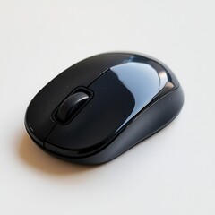 Compact black wireless mouse designed for smooth navigation and portability, ideal for modern computing needs