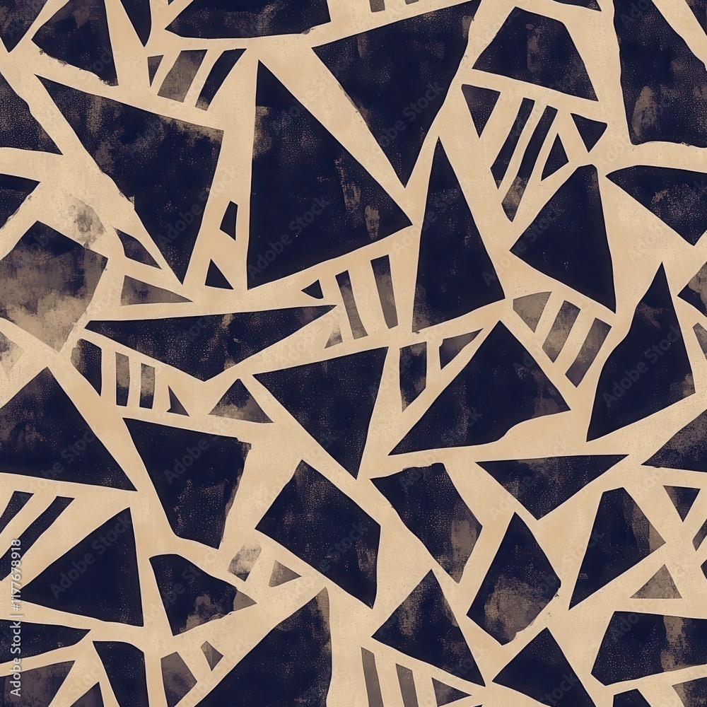 Poster bold doodle cartoon watercolor patterns featuring abstract shapes and textures in dark and light ton