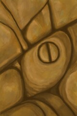 Abstract image for printing - digital painting