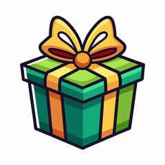 gift box isolated on white