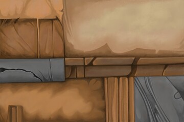 Abstract image for printing - digital painting