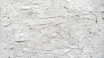 White recycled craft paper texture as background.