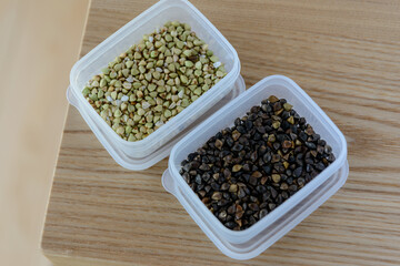 蕎麦の実、そばの実、ソバの実