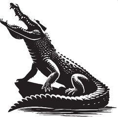 Crocodile vector