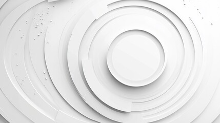 Obraz premium Background with Swirling Circular Lines